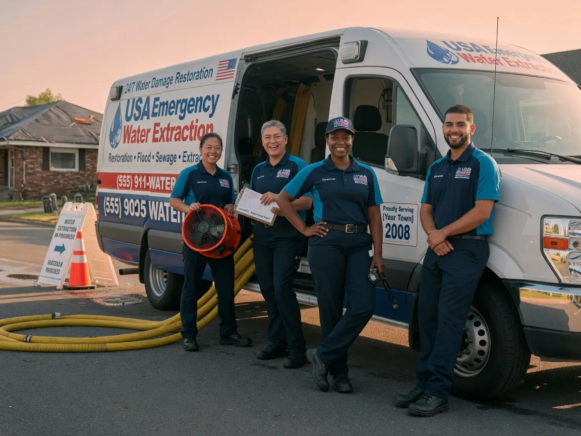 Emergency Water Removal company in Grant, LA